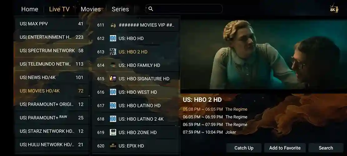 Preview 1 - Viewmax IPTV Premium IPTV Subscription